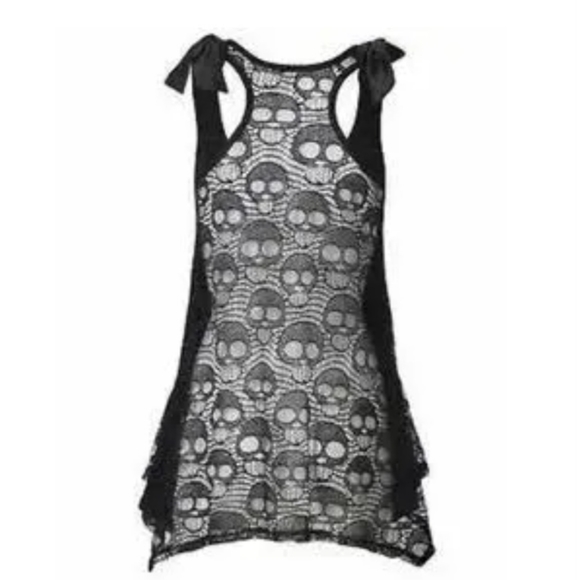 Super cute soft skull tank top - Picture 2 of 4